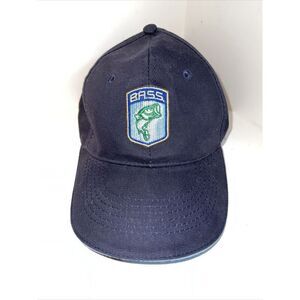 Bass Master Baseball / Fishing Cap - Adjustable Breathable Cotton Embroidery Cap